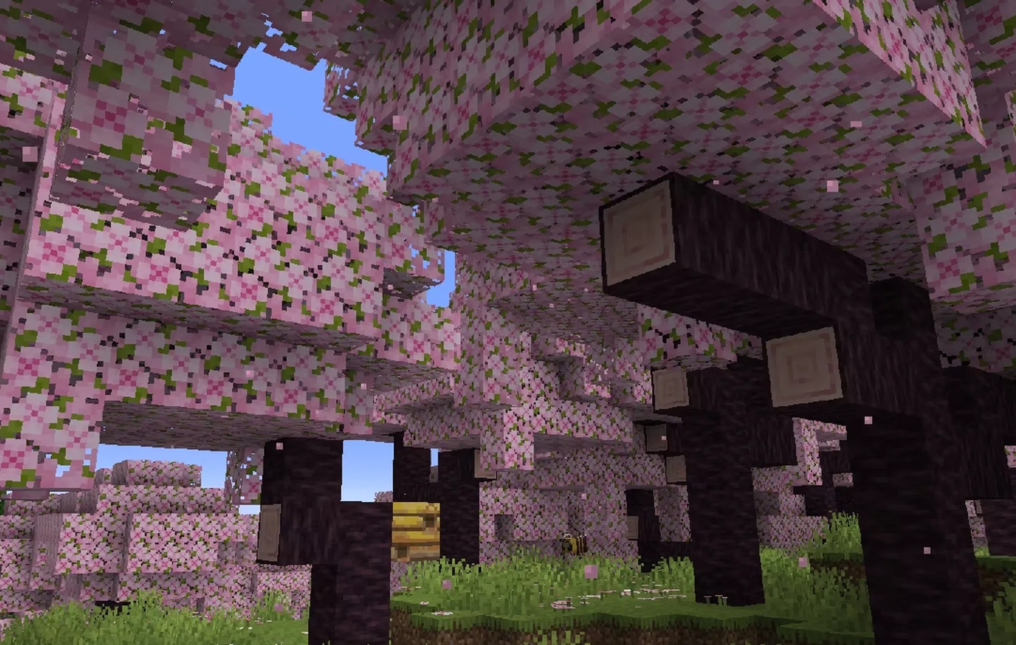 Minecraft tendrá un bioma de cerezos en flor en la actualización masiva 1.20