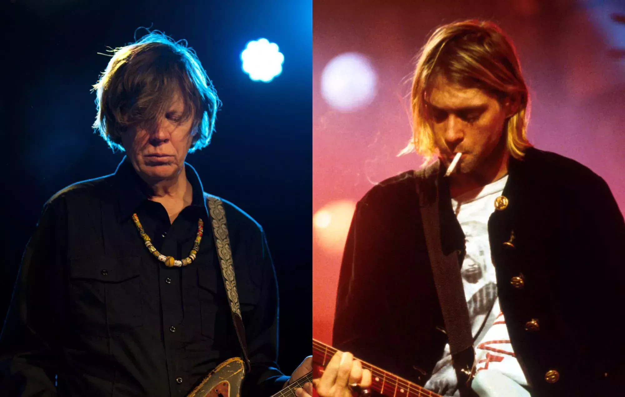 Thurston Moore comparte un emotivo recuerdo del día de la muerte de Kurt Cobain