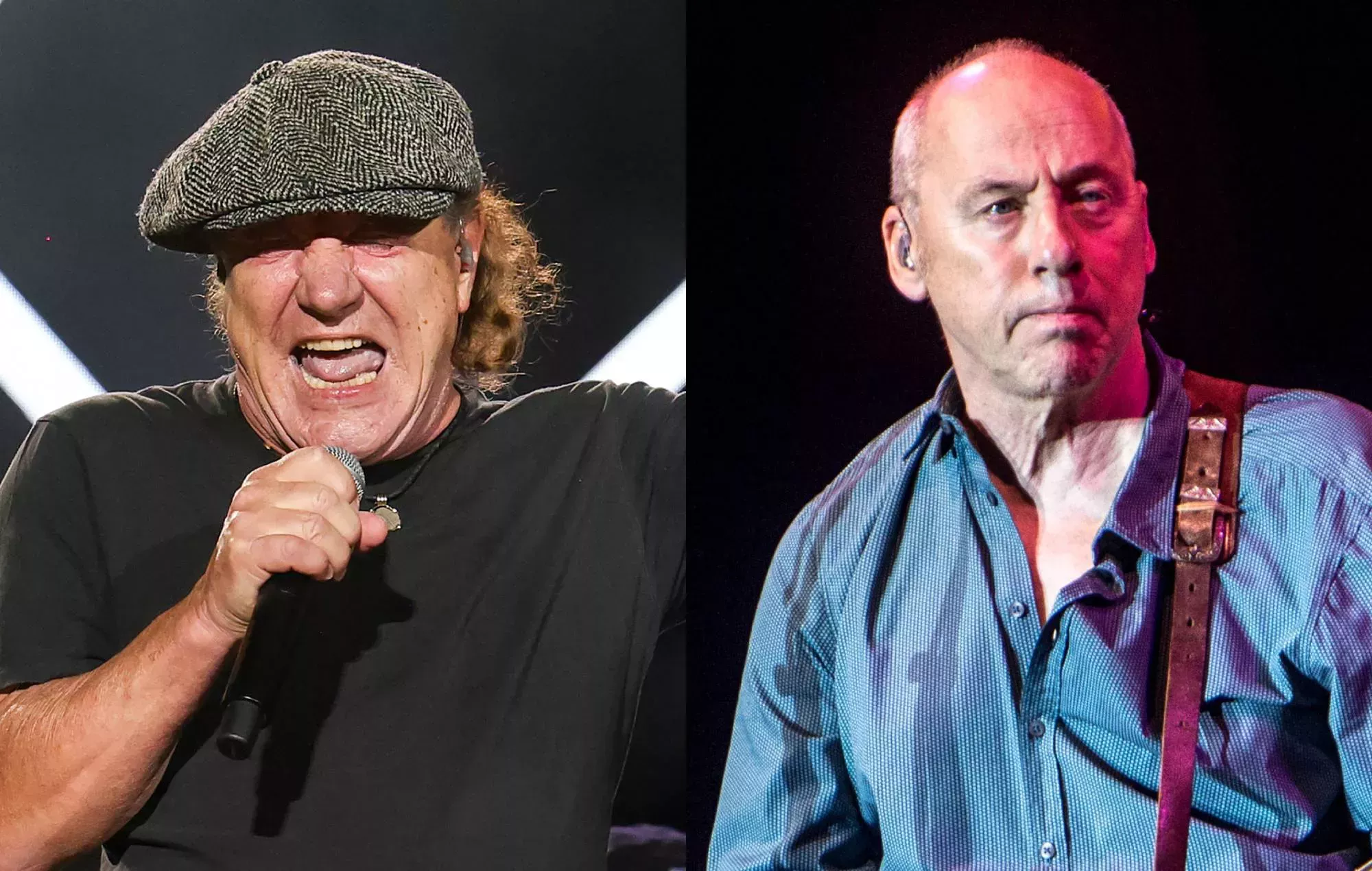 Brian Johnson, de AC/DC, y Mark Knopfler, de Dire Straits, protagonizarán la nueva docuserie 
