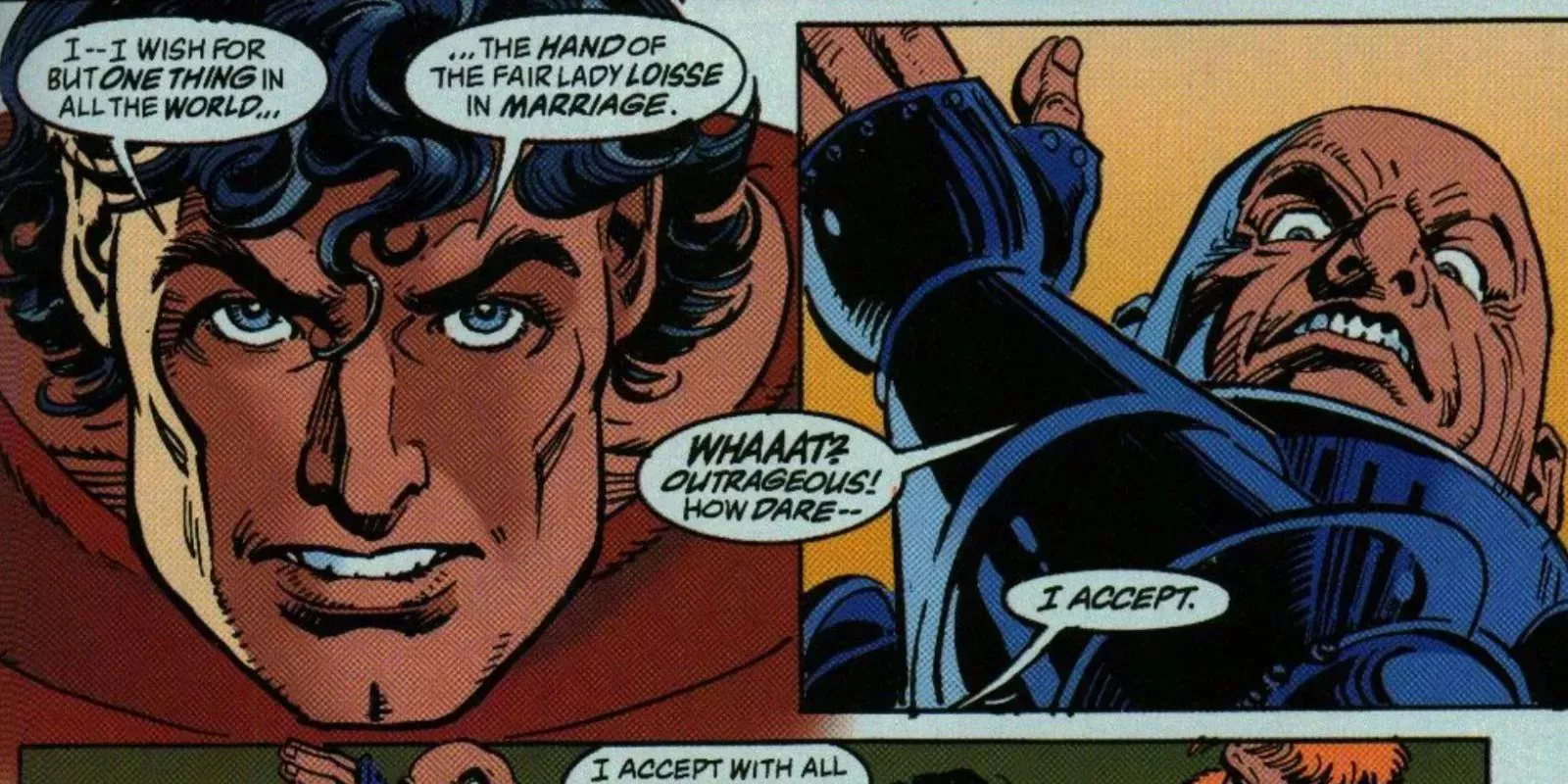 Superman Kal Superman Vs Lex Luthor for Lois's hand
