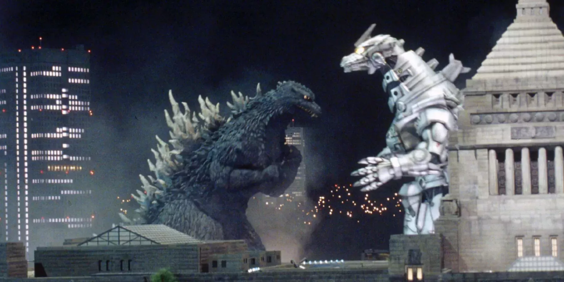 Godzilla squares up to Mechagodzilla in Godzilla: Tokyo S.O.S.