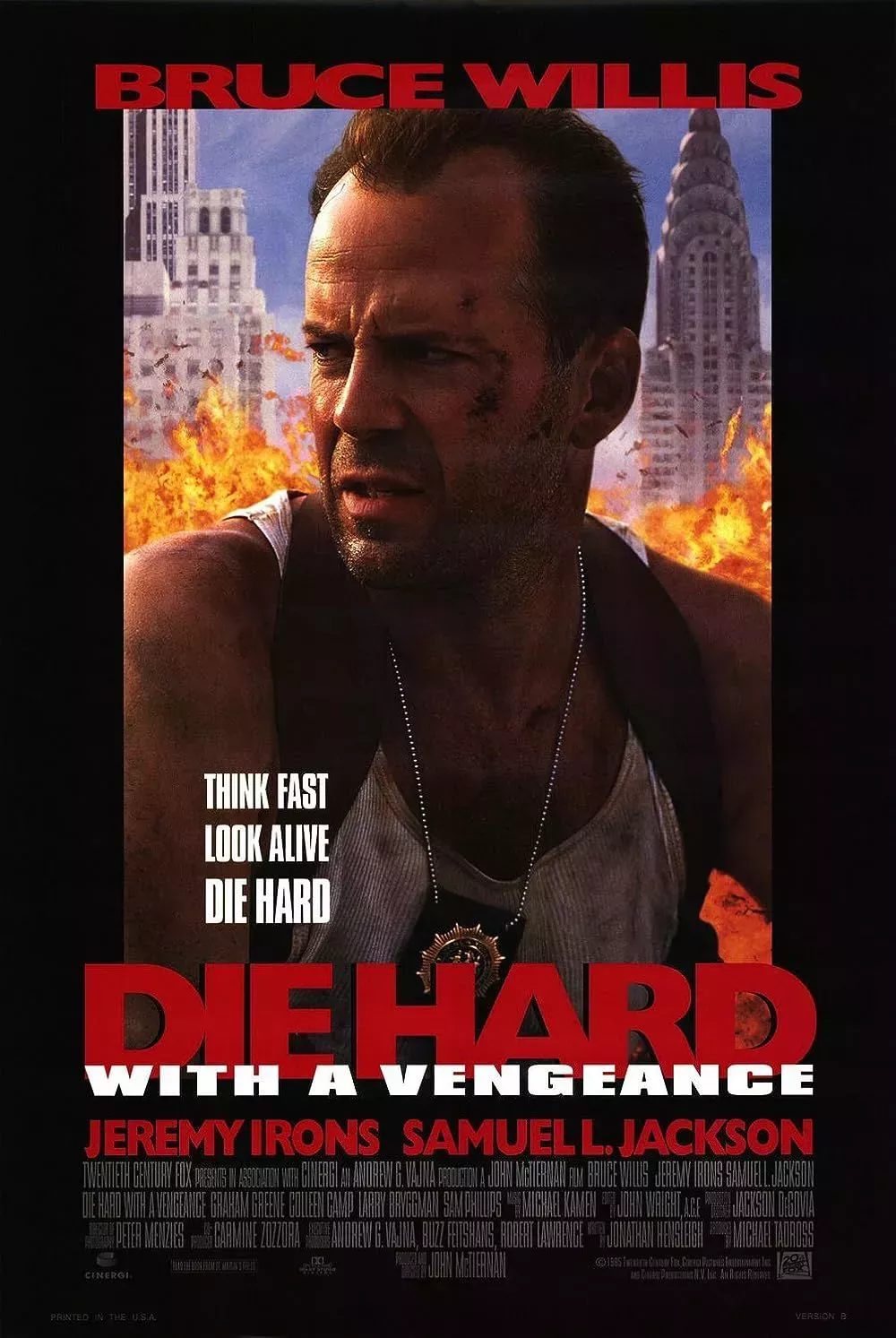 Bruce Willis in Die Hard with a Vengeance (1995)