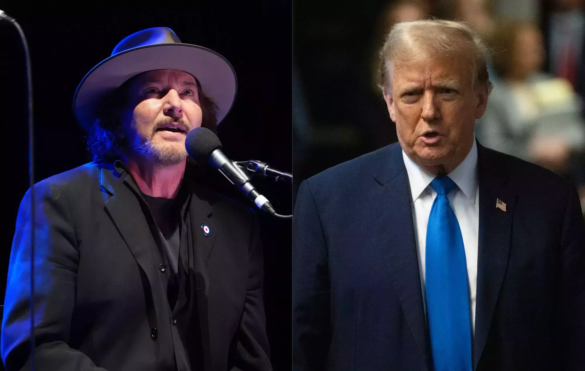 Eddie Vedder, de Pearl Jam, dice que Donald Trump está 