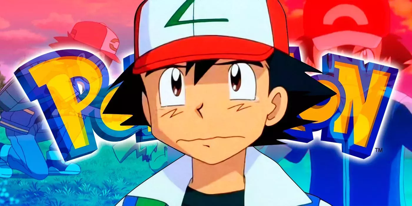 Ash about to cry in Pokemon