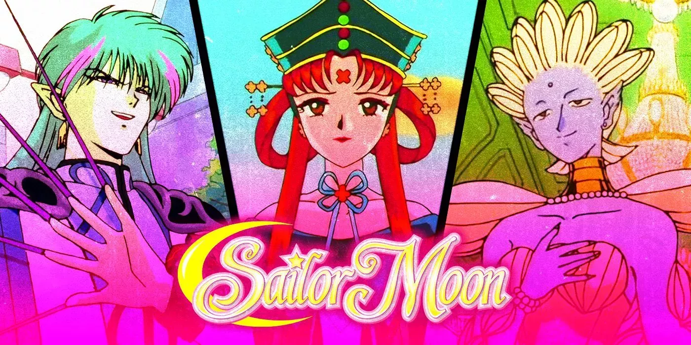 Fiore, Princess Kakyuu and Countess Rose from Sailor Moon