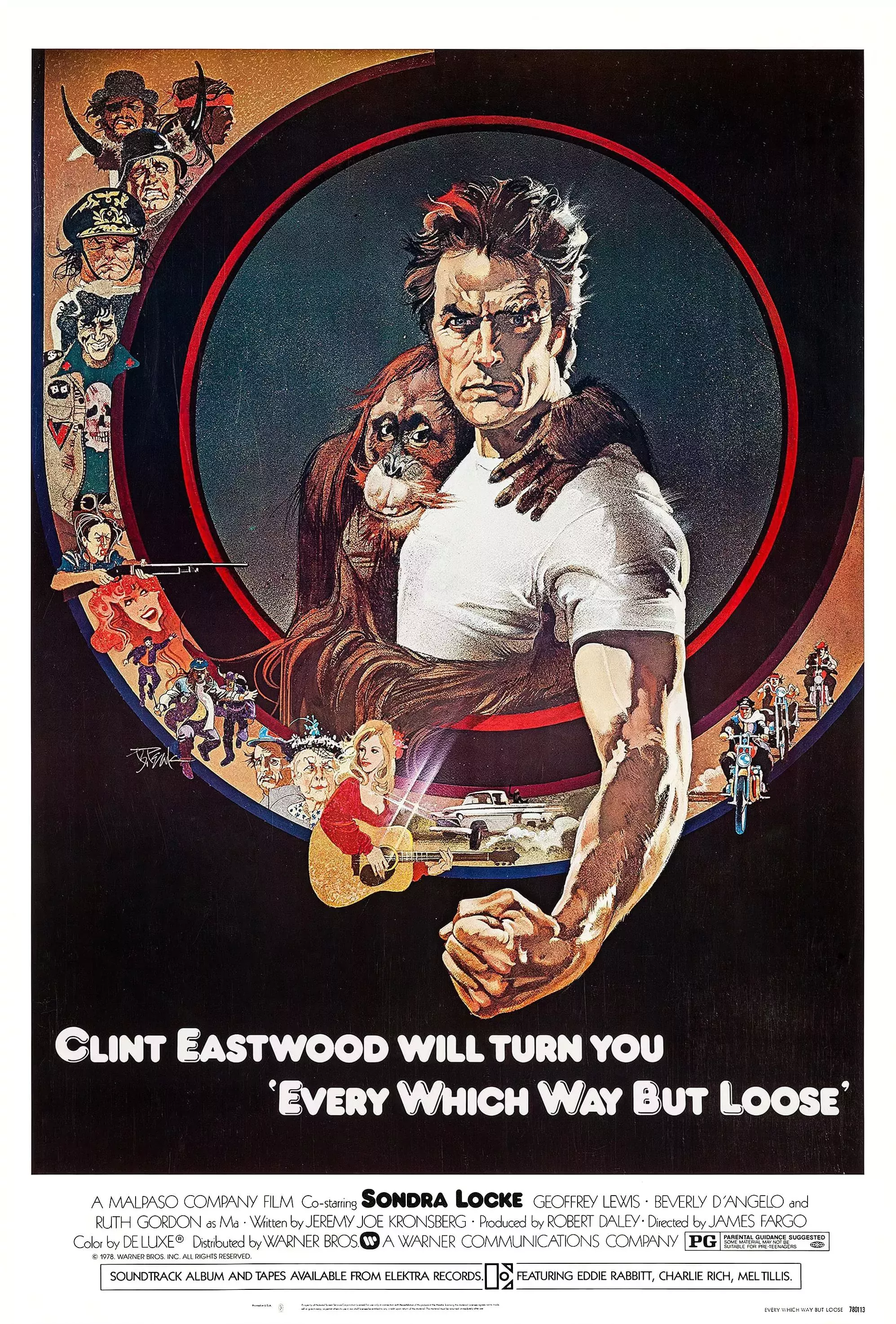 Every Which Way but Loose Film Poster