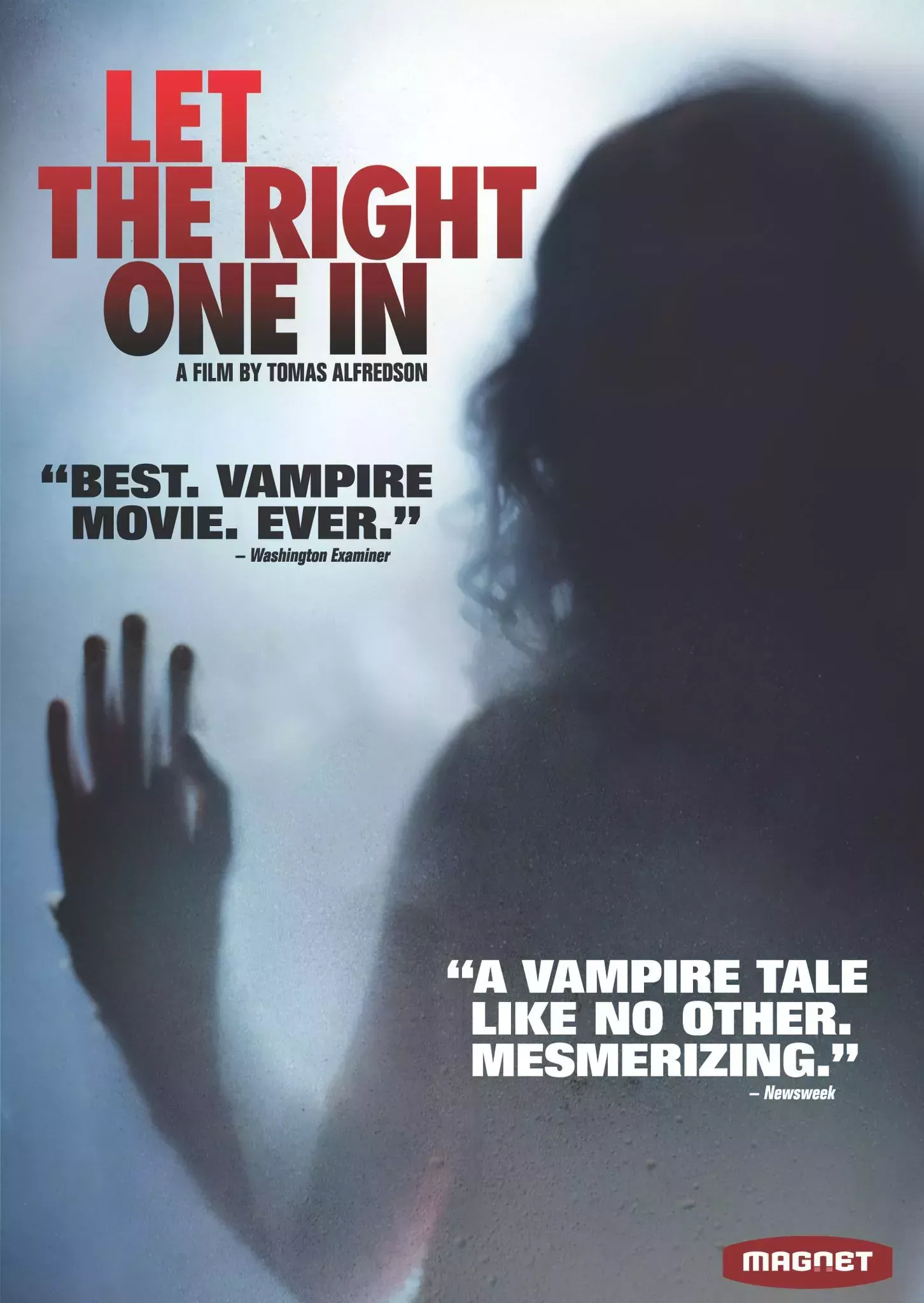 Eli's silhouette in Let The Right One In movie poster