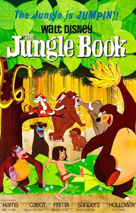 Walt Disney's The Jungle Book 1967 in Technicolor