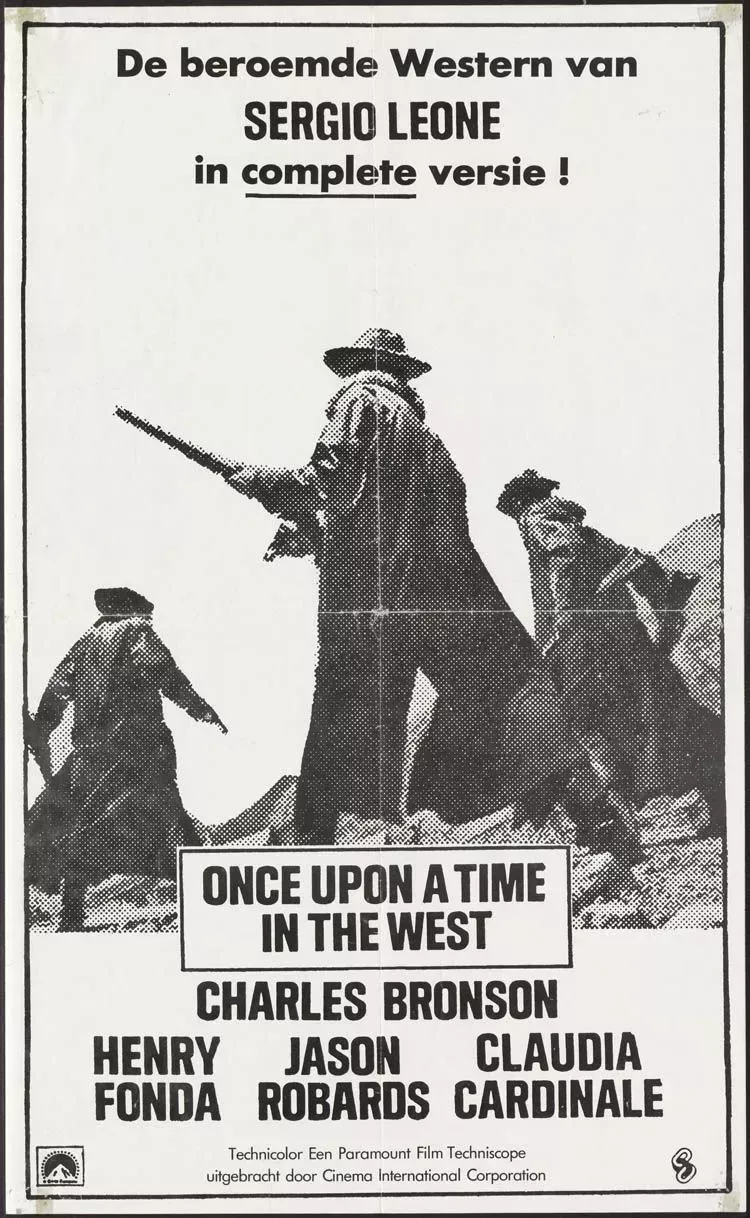 Once Upon a Time in the West 1968 Film Poster