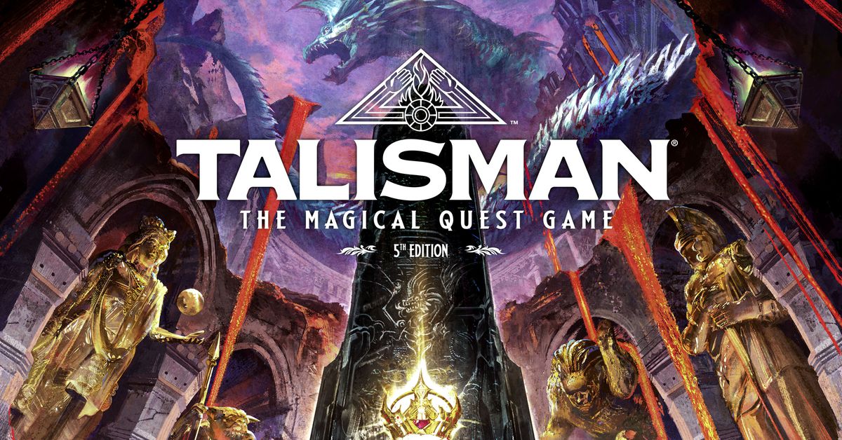 Talisman, el encantador juego de tablero de mazmorras, recibe por fin una 5ª edición moderna