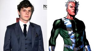 Evan Peters Mercurio en 'X-Men: Días del Futuro Pasado'