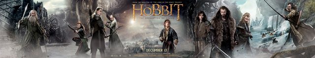 Espectacular póster de 'El Hobbit: La Desolación de Smaug'