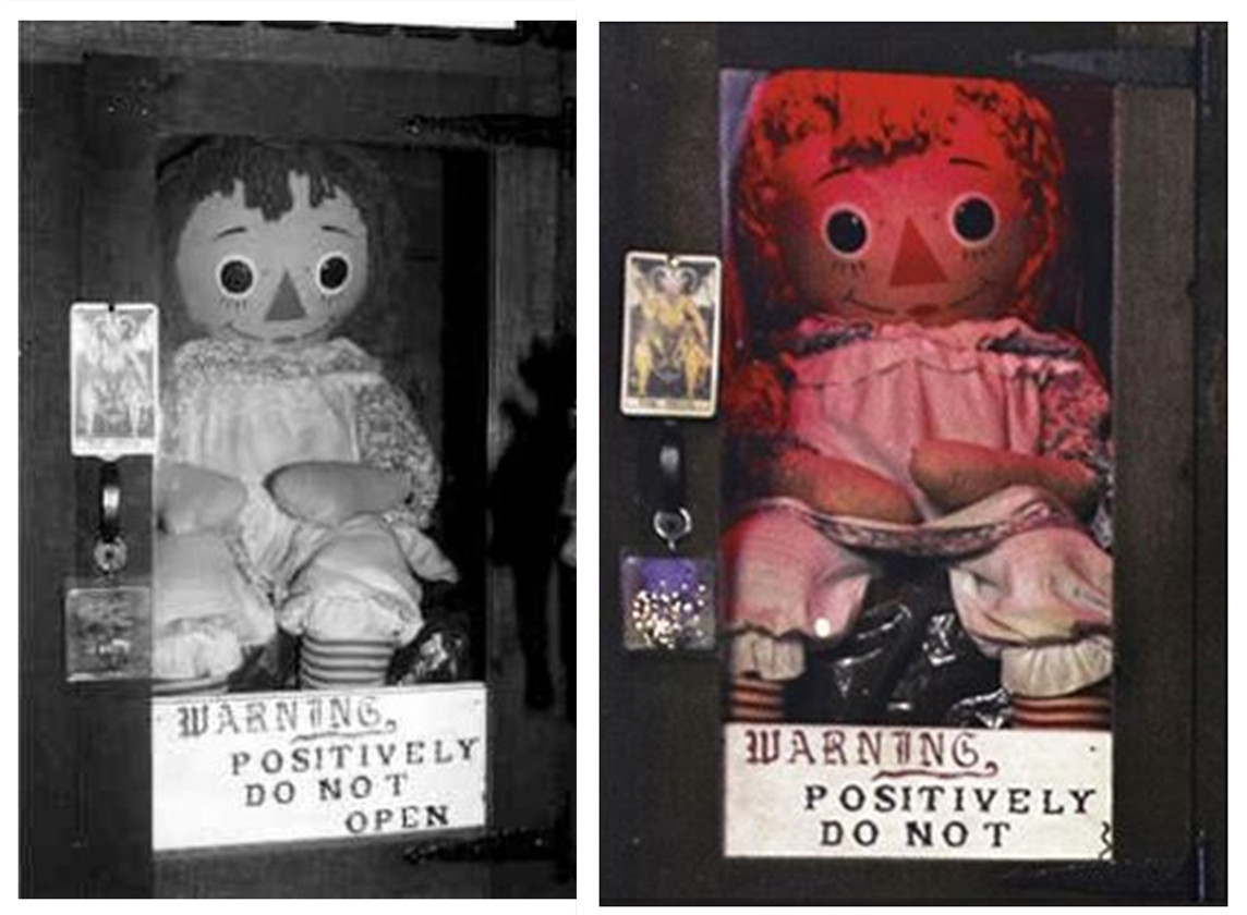 muñeca real annabelle