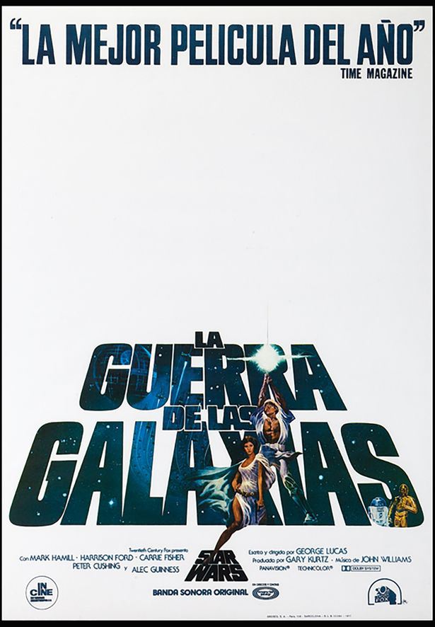 Poster español del episodio IV
