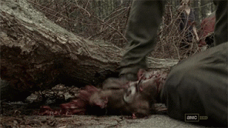 Escenas más gore de walking dead
