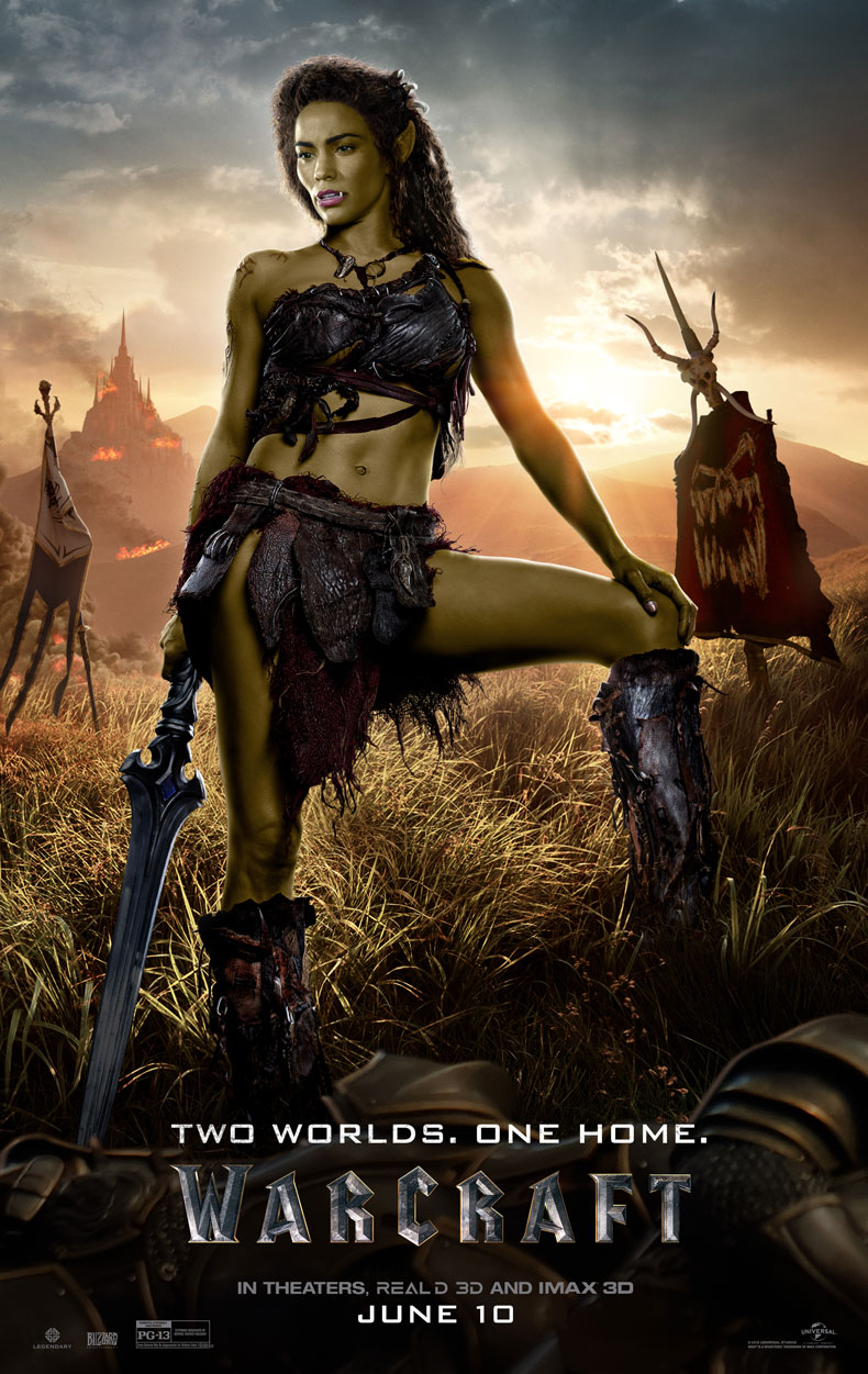 Posters de personajes de 'Warcraft: El Origen'