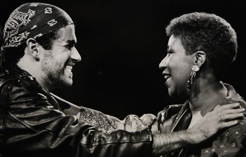 Aretha franklin & george michael