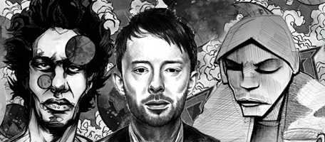 Burial & four tet & thom yorke