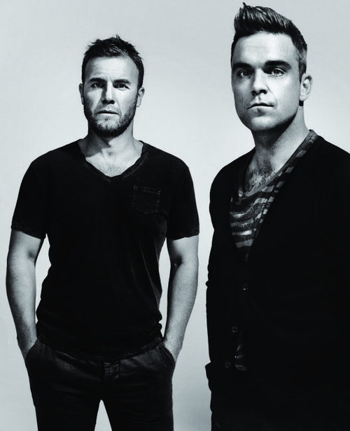 Robbie williams & gary barlow