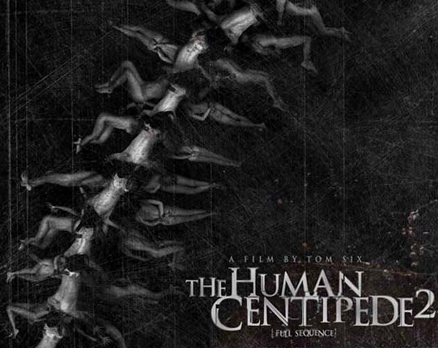 Cartel de The Human Centipede: pero que asquete dais