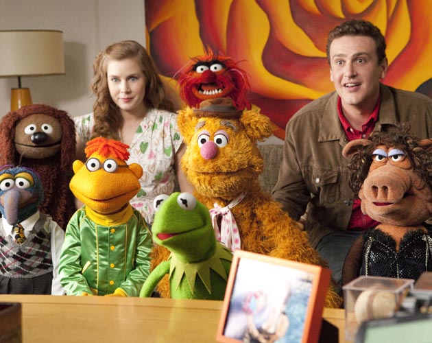 The Muppets: Jason Segel y Amy Adams son felices conviviendo con marionetas