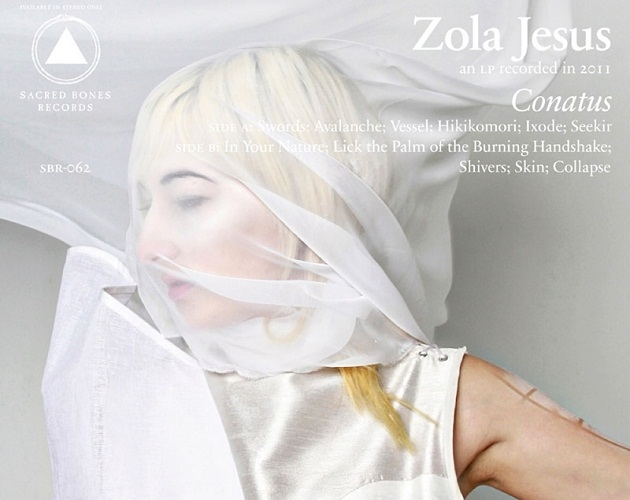 Escucha en streaming el nuevo álbum de Zola Jesus: 'Conatus'