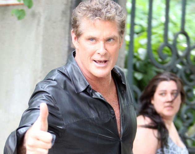 David Hasselhoff promociona Fuga de cerebros 2