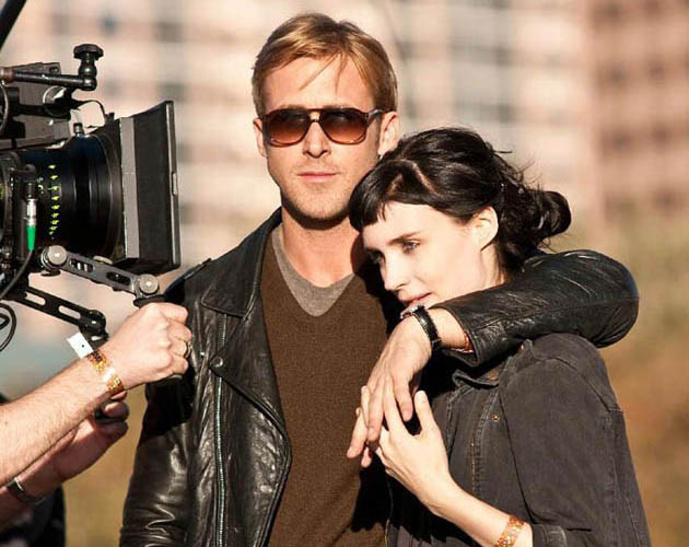 Ryan Gosling y Rooney Mara ruedan con Terrence Malick