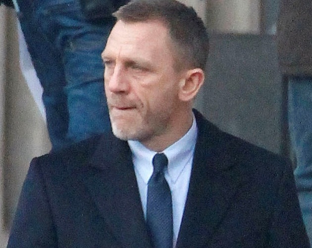 Primeras imágenes de Daniel Craig en el rodaje de Skyfall