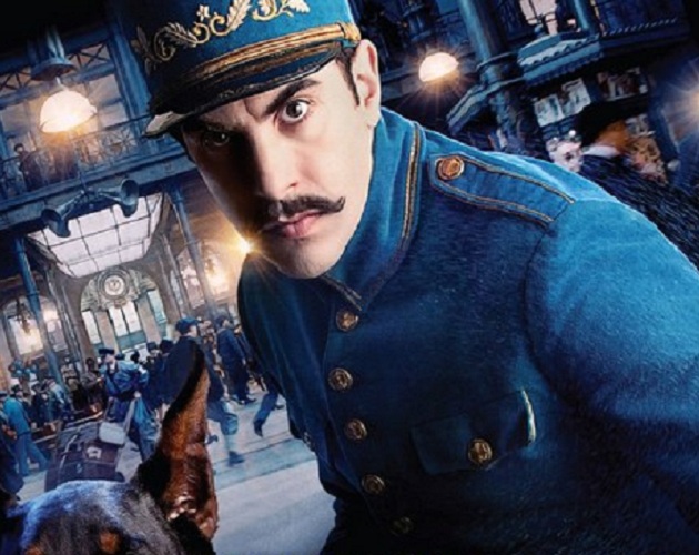 Cinco pósters de personajes de La invención de Hugo