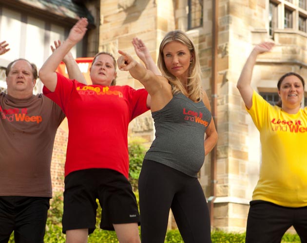 Actrices con bombo en los pósters de 'What to Expect When You're Expecting'