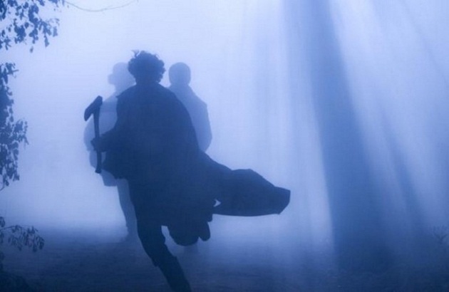 Presidente chungo en el póster de 'Abraham Lincoln: Vampire Hunter'