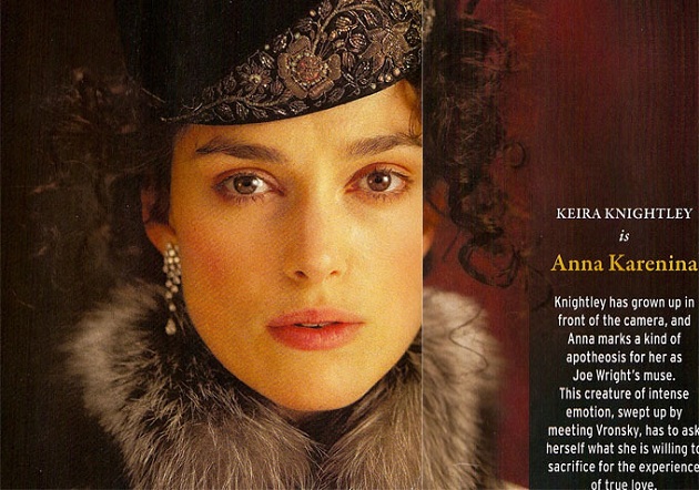 Keira Knightley es la 'Ana Karenina' de Joe Wright