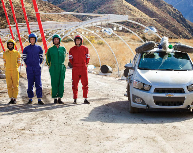 Nuevo videoclip de OK Go: Cómo tocar una canción con un coche