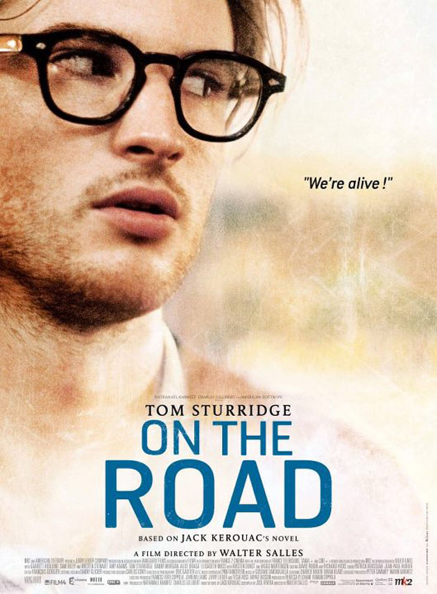Tom Sturridge protagoniza el nuevo póster de 'On the road'
