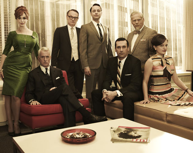 Ya se pueden ver las fotos de reparto de la quinta temporada de 'Mad Men'
