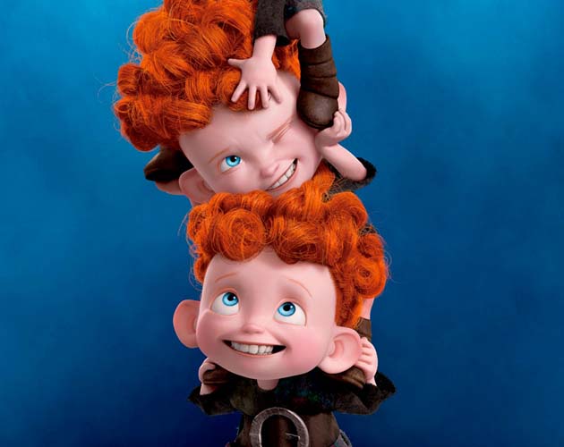 Cuatro pósters y presentación de los personajes de 'Brave'