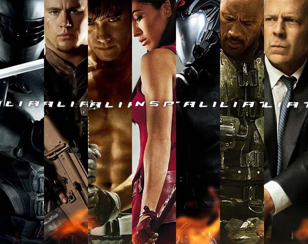 Pósters de personajes para 'G.I. Joe: La venganza'