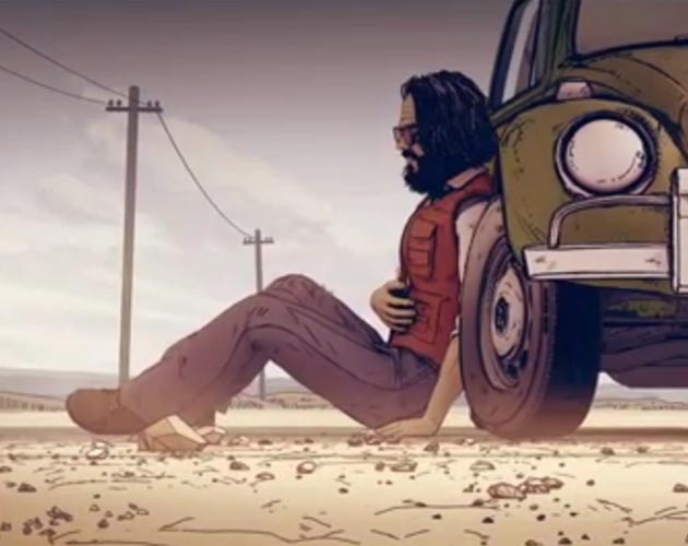 Teaser tráiler de 'Un día más con vida': Kapuściński en una cinta de animación española