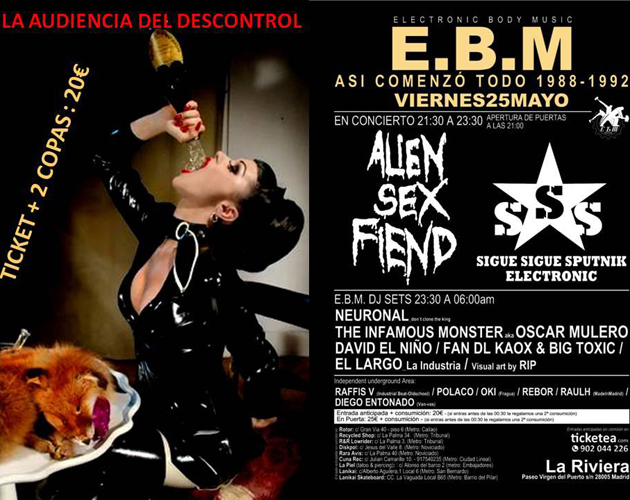E.B.M. Festival Madrid: nostalgia de la época dorada de la electrónica española