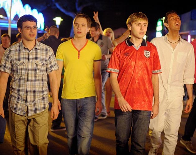 Póster del largometraje de 'The Inbetweeners' (AKA 'Supercutres')
