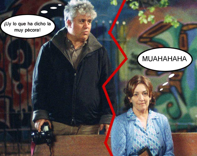 Carmen Maura no piensa volver a trabajar con Almodóvar... ni él con ella