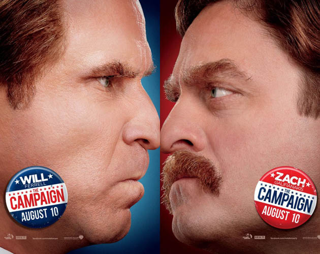 Y dos pósters más de 'The Campaing'