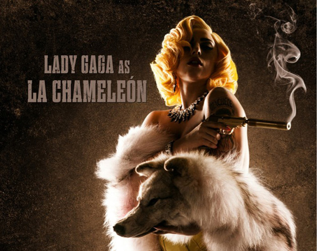 Se confirma la presencia de Lady Gaga en 'Machete Kills' con un póster