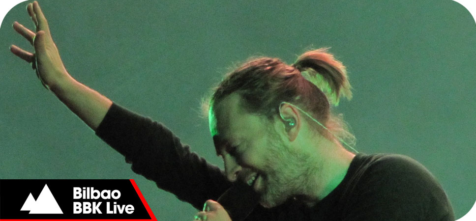 Radiohead en el BBK Live: "Alguien os ha robado... Los bancos"