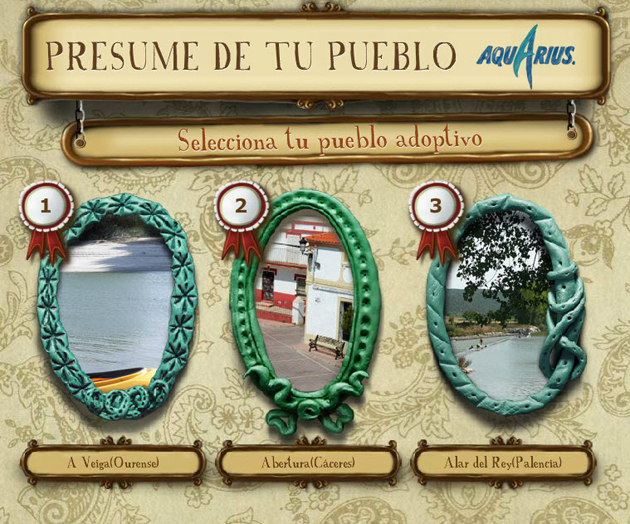 Aquarius lanza la campaña 'Presume de pueblo' en Facebook