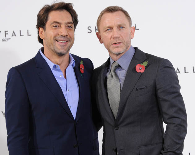 Daniel Craig y Javier Bardem estarán esta noche en la premiere de Skyfall en Madrid
