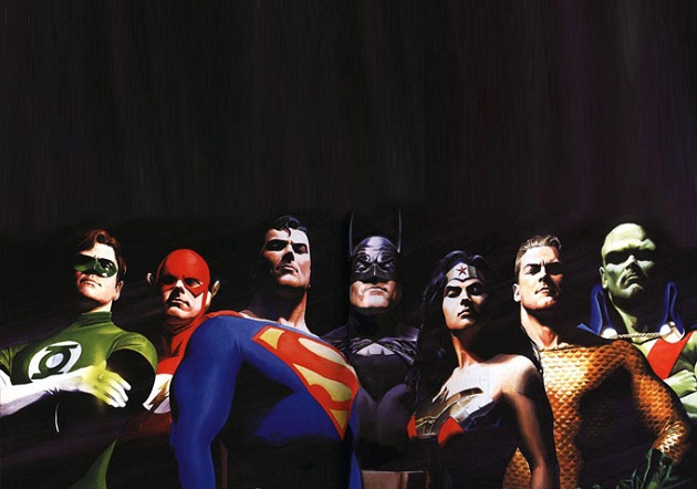 liga de la justicia man of steel