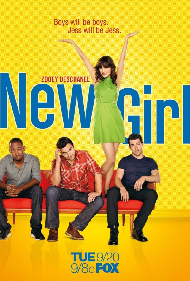 La serie de Zooey Deschanel, 'New girl', tiene MUY buena pinta