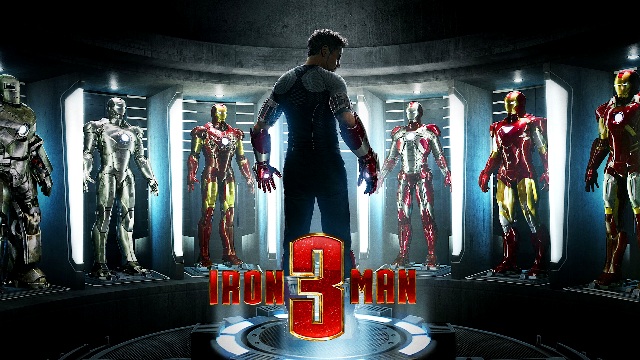 Todas las armaduras de Iron Man 3